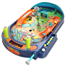 Finger Sports Game Progressive Level Challenge Pinball Tabletop Toy with Dual Player Battle Mode for Kids