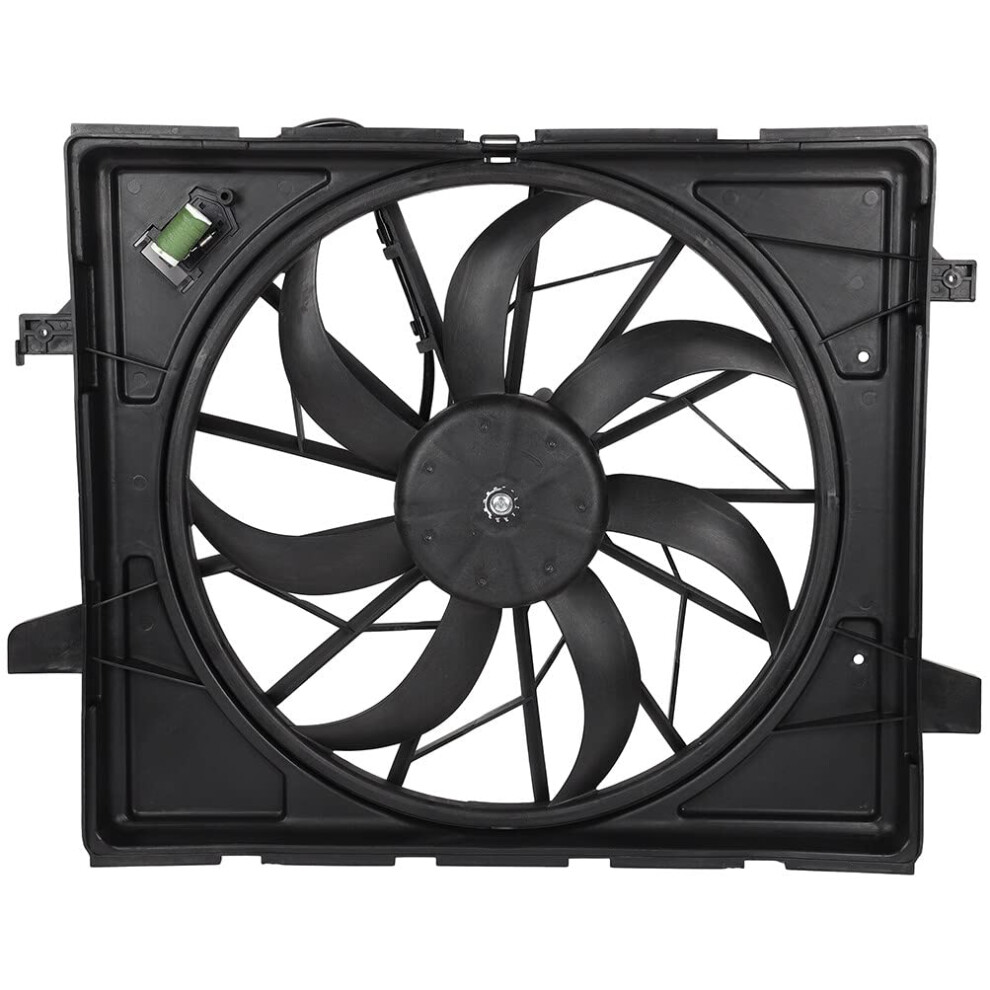 Radiator Fan Assembly For Dodge Durango 20112017 And Jeep Grand Cherokee 20112017 Oem 622660 9092120424171