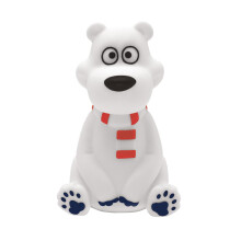 LEXIBOOK - Polar Bear Color Nightlight for children's room, colour change, smooth light, Battery included, NLJ01PB