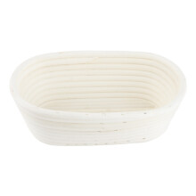 Oval Rattan Bread Proofing Basket 25*15*8cm - Durable Proofing Tools