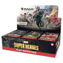Magic: The Gathering | Marvel Super Heroes Play Booster Box |Collectible Trading Card Game