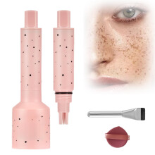 Freckle Pen and Stamp for Face Medium Shade Waterproof Long Wear Natural Makeup Tool