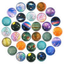Annhao 30 Bouncy Balls - 32mm for party bag fillers for kids, Great for Kids Party Bags, Space Party Bag Fillers, 32mm Bouncy Balls, Great for Stocki