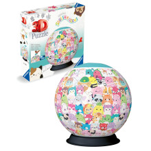 Ravensburger Squishmallow 3D Jigsaw Puzzle for Adults and Kids Age 6 Years Up - 72 Pieces - No Glue Required
