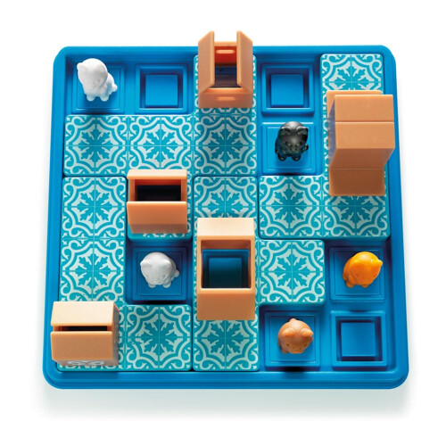 SmartGames - Cats & Boxes, Puzzle Game with 60 Challenges, 7+ Years 2