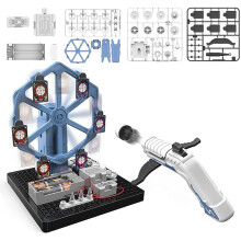 Learning Toys Educational Science Kit Shooting Games 8 9 10+ Year Old Boys Girls,Kids Electronics Kit Building Blocks Set,STEM Toys Science Experimen