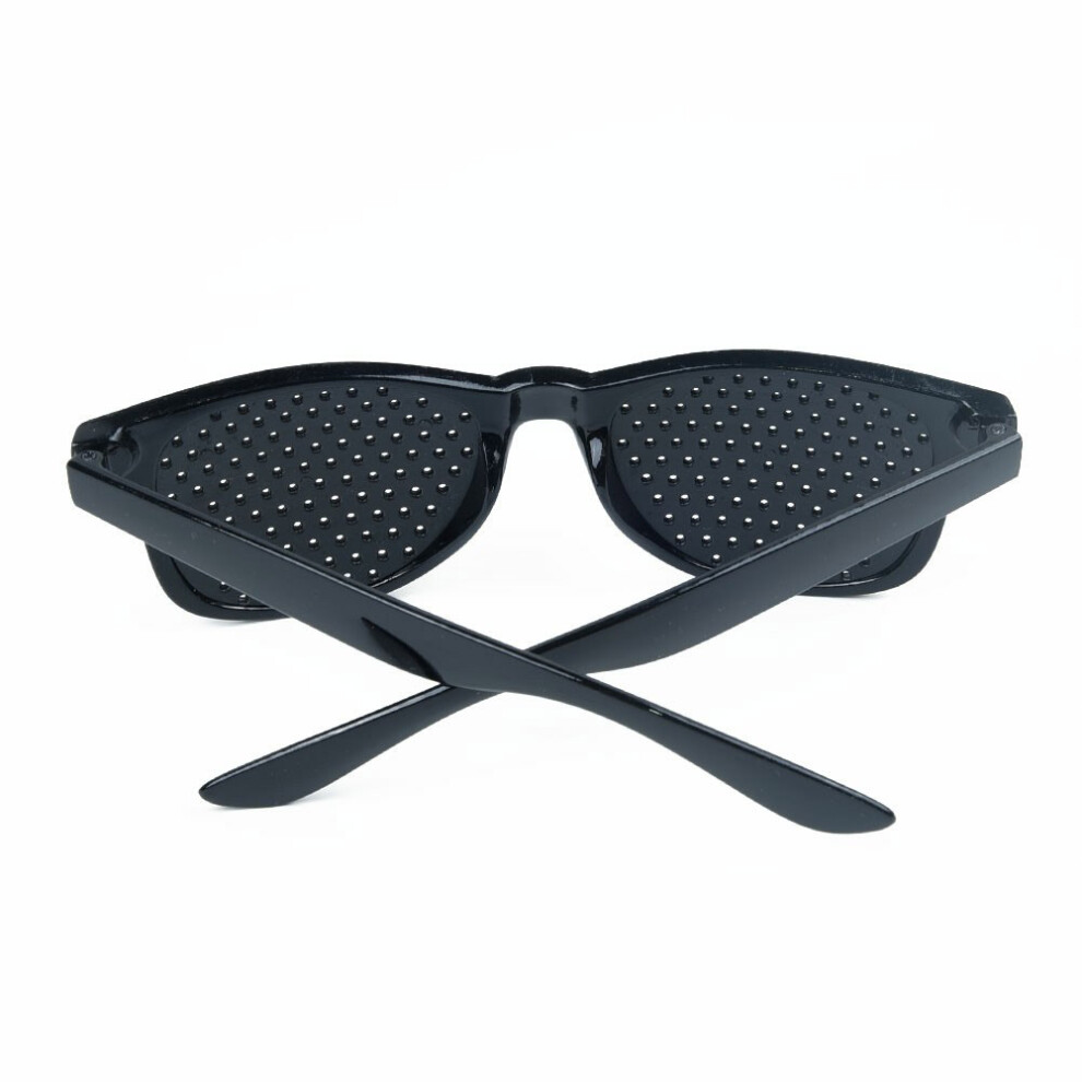Vision Correction Glasses 15Cm*5.5Cm Anti Fatigue Pin Hole Eyewear Black 9431383420368