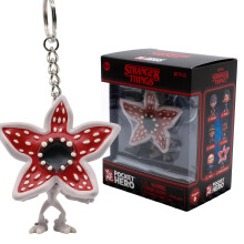 YuMe Stranger Things Keychain - Demogorgon | Pocket Hero Series Accessory | Metal Keyring Doll Mini Figure Collectable | Netflix Merchandise | Kids,