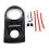 Speedometer Trim Visor Dash Panel Cover Black ABS for Harley Softail FLSTF FLSTC FXSTC 1
