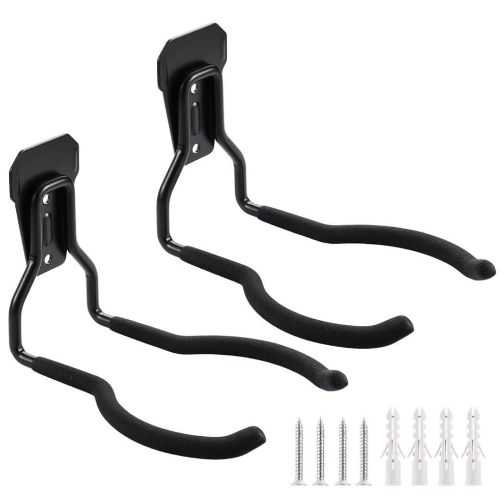 Garage Tool Organizer Wall Mounted Tool Rack Set Heavy Duty Rust Resistant Hooks For Yard And Workshop 9070919982996