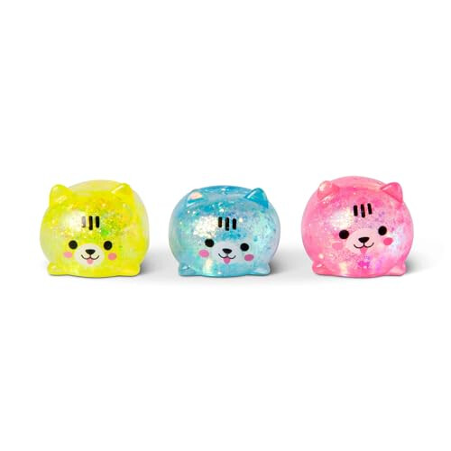 Tobar SCRUNCHEMS DIDDY SQUISHY KITTIES Stress Squishball Toy - 3 Pack 2