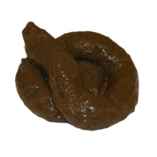 The Little Party Shop Sticky Soft Fake Dog Poo Turd Novelty Practical Joke Prank Fun