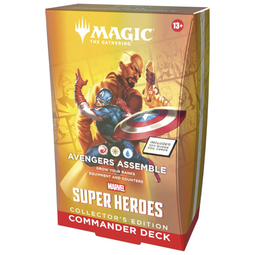 Magic: The Gathering | Marvel Super Heroes Collector's Edition Commander Deck - Avengers Assemble