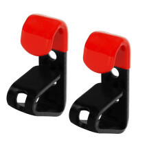 2Pcs Wall Mounted Tire Rack Hooks, Heavy Duty 35kg Wheel Rim Storage Hook for Garage Display