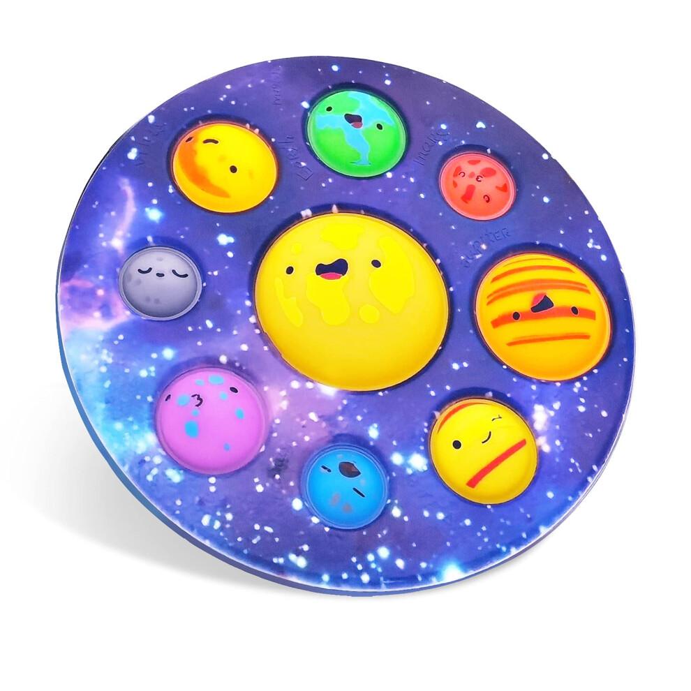 Photos - Educational Toy vita dennis Popping Its Fidget Toy, Planetary Finger Push Bubble, Eight Planets Sensory Fidget Toys for Kids and Adults, Aut