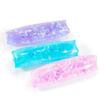 HGL SHAKE & SHIMMER WATER WRIGGLER Toy - Glittery Tubes of Sparkles That are Easy to Squeeze but Hard to Hold