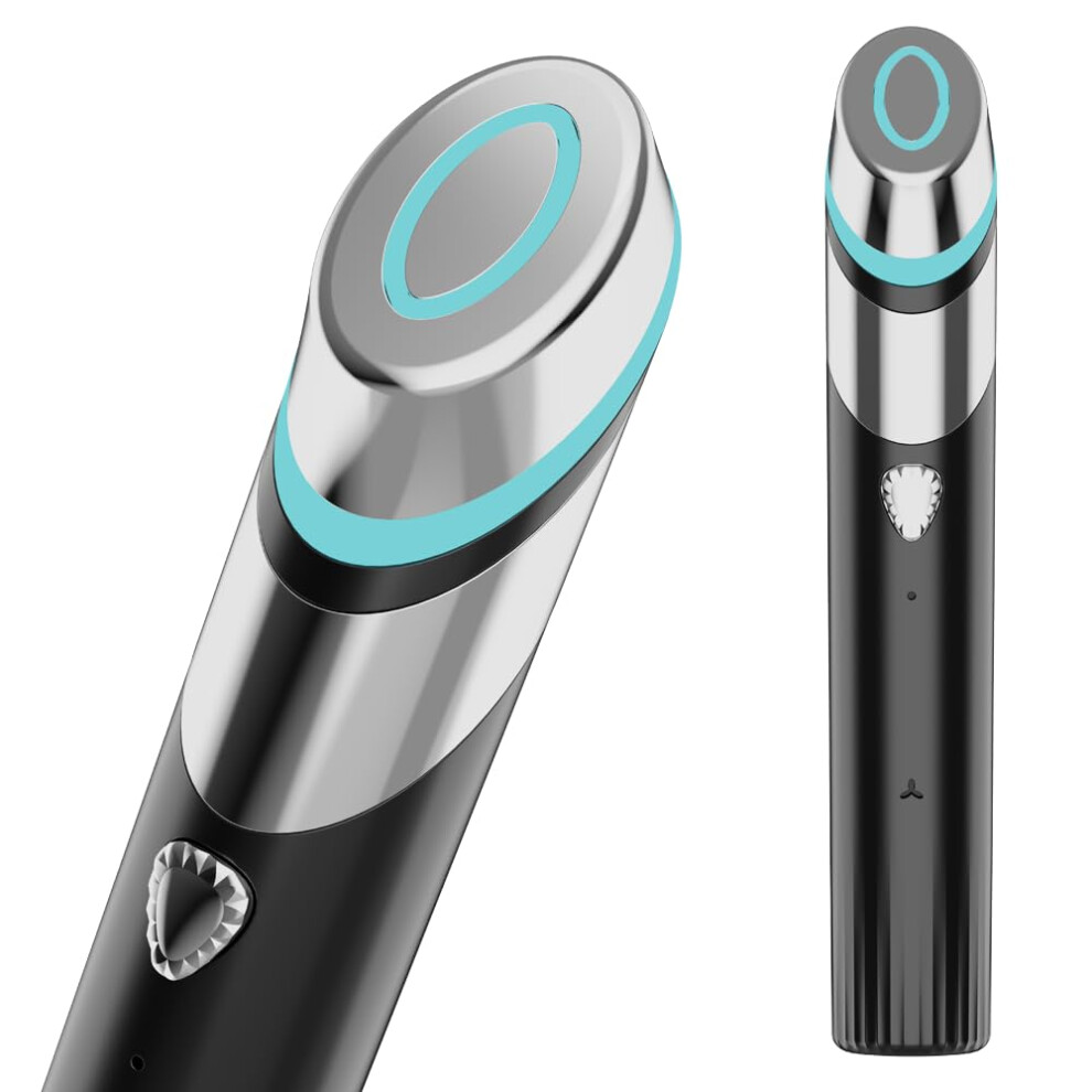 Black Facial Skin Care Wand For Skincare Absorption And Glow Enhancement, Face Massager Tool