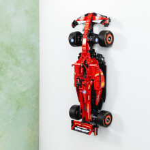 Brickify Wall Mount Bracket Compatible with Lego F1 Technic Ferrari SF-24 42207 – UK Made - Car Not Included – Screws and Wall Plugs Included