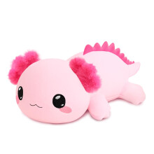 Xfrog Weighted Axolotl Plush, Large Stuffed Animals for Her, Pink Axolotl Stuff Toy Plushies Cute Hugging Throw Toys for Boys Girls Girlfriends 60CM