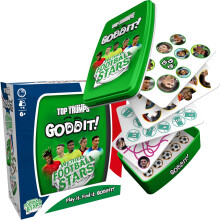 Top Trumps World Football Stars Goddit! Card Game for Kids and Adults Family Game Travel Game 1 to 6 Players Makes a Great Gift for Ages 6 plus