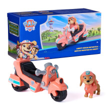 Paw Patrol, Liberty Rescue Motorcycle, Toy Bike with Collectible Action Figure, Sustainably Minded Kids Toys for Boys and Girls Ages 3 and Up