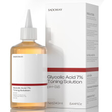Glycolic Acid 7% Exfoliating Toner 240ml for Pore Minimizing and Hydration with Aloe Vera