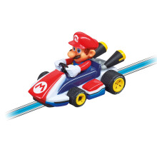 Carrera FIRST Nintendo Mario Kart Slot Car Raing Set, 2.9 Metres, With Flip Elements for Extra Fun, Suitable from 3 Years+