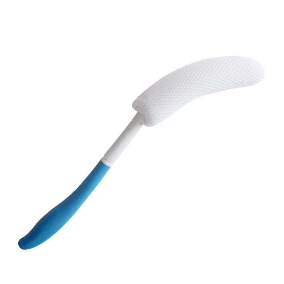 Back Scrubber for Shower with Long Handle Soft Sponge Head for Gentle Exfoliation and Massage