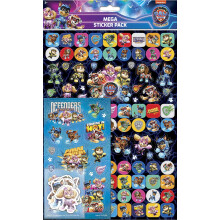 PAW Patrol the Mighty Movie Mega Sticker Pack | Three Types of Stickers (Around 150 Total) | Reusable on Non-Porous Surfaces