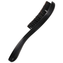 Beard Brush for Men with Wooden Handle, Compact Travel Mustache Grooming and Styling Brush