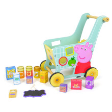 Peppa Pig Play Set for Toddlers Age 3+, Play Set for Pretend Play, Party Set for Children, Durable Wooden Kitchen Toys, Fun Set for Toddlers and Kids