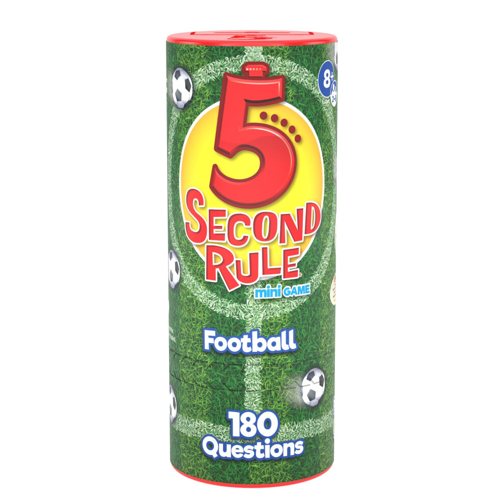 Photos - Football Kit PlayMonster 5 Second Rule Mini - Football Edition | Test Your Quickfire Football Knowledge! | Football Gifts for Boys | For