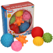 A to Z 61017 My First Baby Multi Textured Sensory Soft Balls multicolor