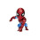 Jada Jada Toys Marvel 4 Inch Classic Spiderman Figure, Red, One Size 1