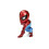 Jada Jada Toys Marvel 4 Inch Classic Spiderman Figure, Red, One Size 2