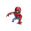 Jada Jada Toys Marvel 4 Inch Classic Spiderman Figure, Red, One Size 6