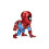 Jada Jada Toys Marvel 4 Inch Classic Spiderman Figure, Red, One Size 5