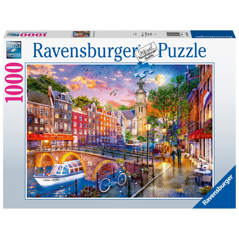 Ravensburger Amsterdam 1000 Piece Jigsaw Puzzles For Adults And Kids A