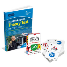 Theory Test Experts Intensive Kit - Theory Test Book 2026 UK DVLA + 128 Theory Test Flash Cards 2026 UK - Driving Instructor Approved - Driving Test