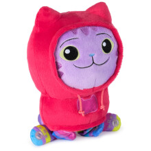 Gabby's Dollhouse, Move & Groove Daniel James DJ Catnip Plush Toy, 25cm-Tall Stuffed Animal with Moving Arms, Kids' Toys for Girls & Boys Aged 3+