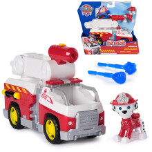 Paw Patrol Fire Rescue: Marshall Rescue Fire Engine with Action Figure and Projectile Launcher and Toy Truck, Kids Toys for Boys and Girls Ages 3 and