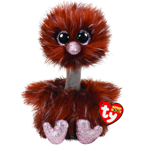 Ty TY Orson Brown Ostrich - Beanie Boos