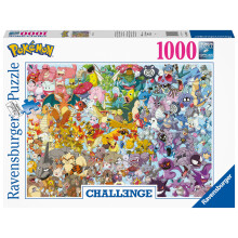 Ravensburger Pokémon 1000 Piece Challenge Jigsaw Puzzle for Adults and Kids Age 12 Years Up