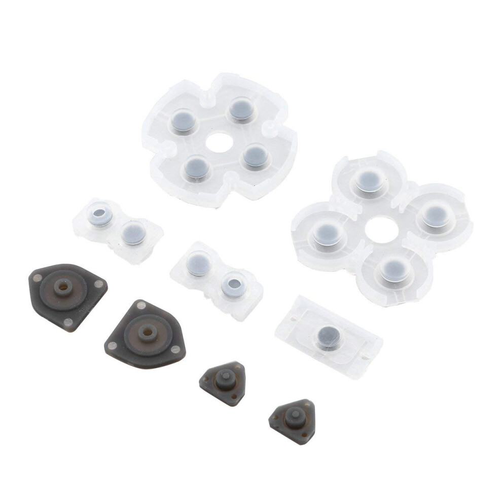 Conductive Rubber Pad Replacement Kit For Ps4 Controller Quick Button Response And Fit 9455672927567