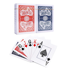 Vinsani Playing Cards, Poker Size Standard Index, 2 Decks of Cards (1 Blue and 1 Red), for Blackjack, Euchre, Canasta, Pinochle Card Game, Casino Gra