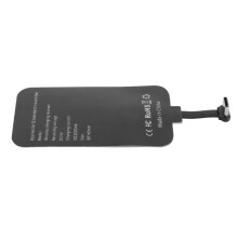 Moisture Resistant Wireless Charging Receiver with Slim Design, Qi Wireless Charger Compatible with QC2.0 3.0for Type C Devices, Corrosion