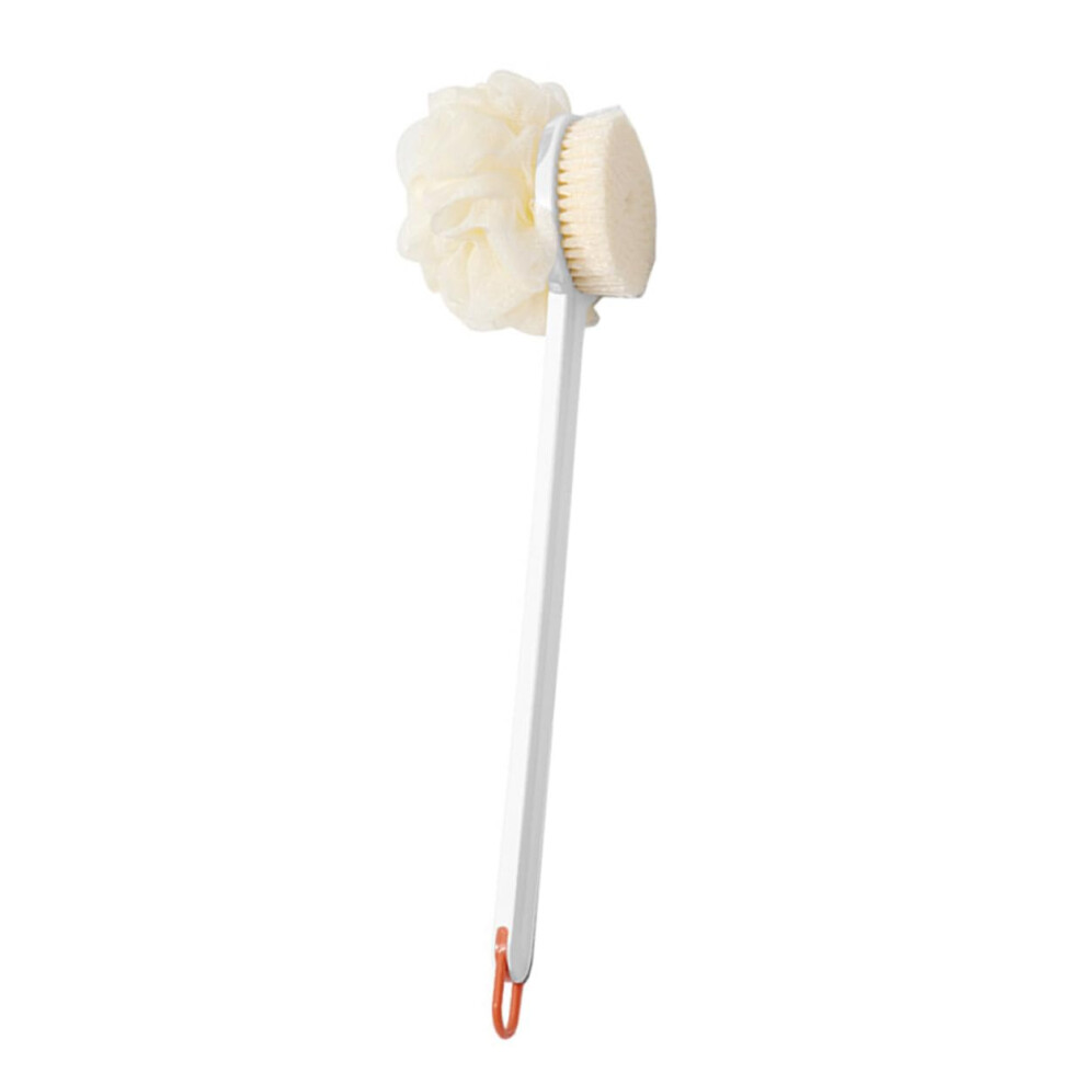 Back Scrubber with Long Handle, DualSided Bath Brush for Exfoliating and Gentle Skin Massage