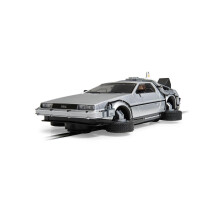 Scalextric Cars - C4541 Back To The Future 2, Flying Time Machine - Toy Slot Car for use with Race Tracks and Set - Gift Ideas for Kids and Adults, S