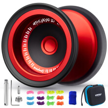 MAGICYOYO V13 Professional YoYo - Responsive Yoyo for Kids& Unresponsive Yo Yo for Advacned Player, Durable Metal & PC Hybrid Design, Easy Finger Spi