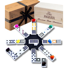 Jaques of London Mexican Train Dominoes Game | Family Dominoes Set for Children & Adults | Since 1795